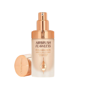کرم پودر شارلوت تیلبری | Airbrush flawless foundation Charlotte tilbury