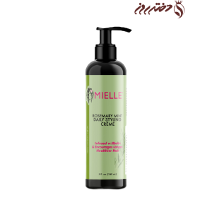 کرم حالت دهنده مو نعنا رزماری مایل|     Rosemary mint strengthening hair mask mielle