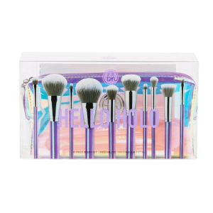 ست براش ۱۰ تکه هلو هولو بی اچ | Hello holo 10 piece brush BH cosmetics                                 
