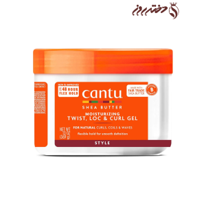 ژل مرطوب‌کننده و حالت‌دهنده مو کانتو | Cantu Moisturizing Twist & Lock Gel