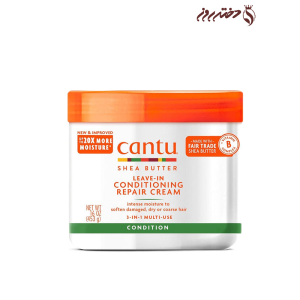 کرم مرطوب کننده وترمیم کننده سه کاره مو کنتو|Cantu leave in conditioning repair cream