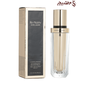 سرم لوکس درخشان‌کننده و سفت‌کننده پوست رینوتریواستیلادر حجم30میل  | esteelauderRE-NUTRIV ULTIMATE DIAMOND TRANSFORMATIVE BRILLIANCE SERUM