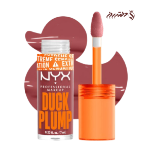 لیپ گلاس حجم دهنده‌ برندنیکس کد 08 |Duck Plump High Pigment Plumping Lip Glossnyx 08